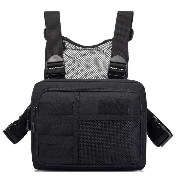 Sac de poitrine tactique décontracté pour homme