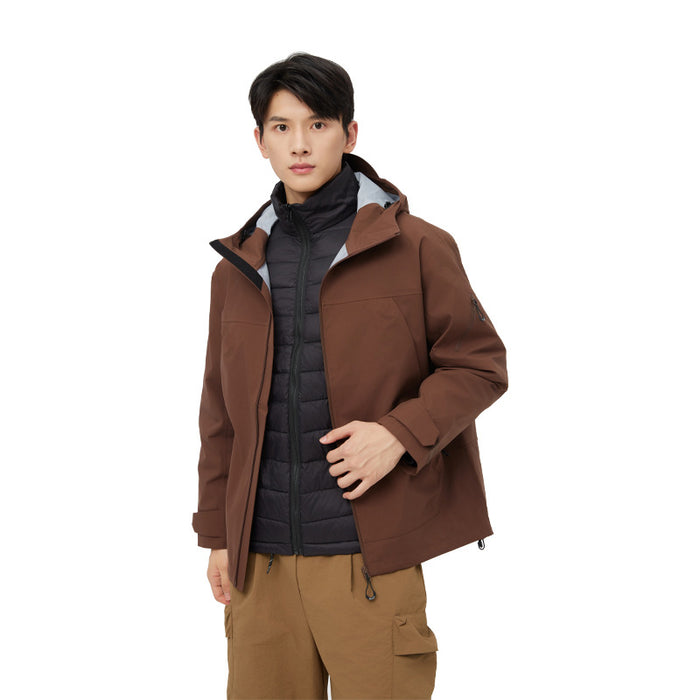 Veste imperméable et coupe-vent de montagne, combinaison respirante pour l'alpinisme et les activités de plein air