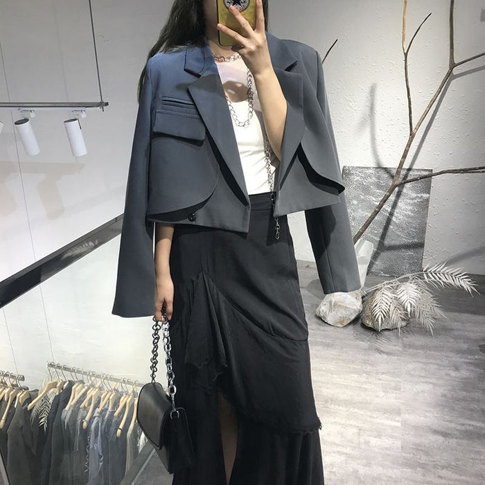 Elegant Versatile Short Blazer For Women