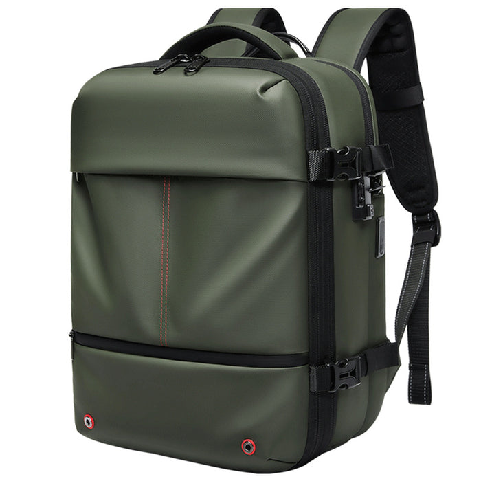 Sac pour ordinateur portable à grande capacité, résistant à l'eau et extensible, idéal pour les voyages d'affaires