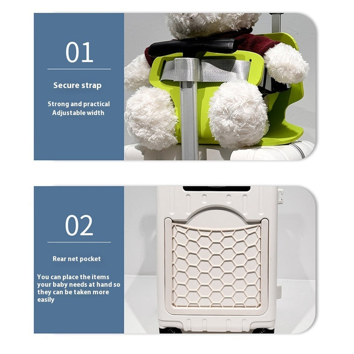 Bagage en aluminium, valise trolley pour enfants