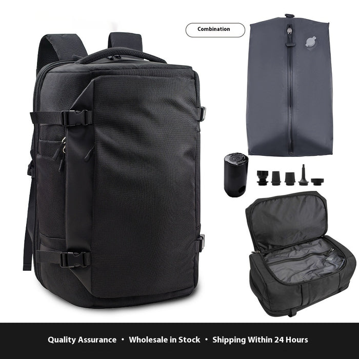 Bolsa de almacenamiento al vacío portátil para viajes al aire libre