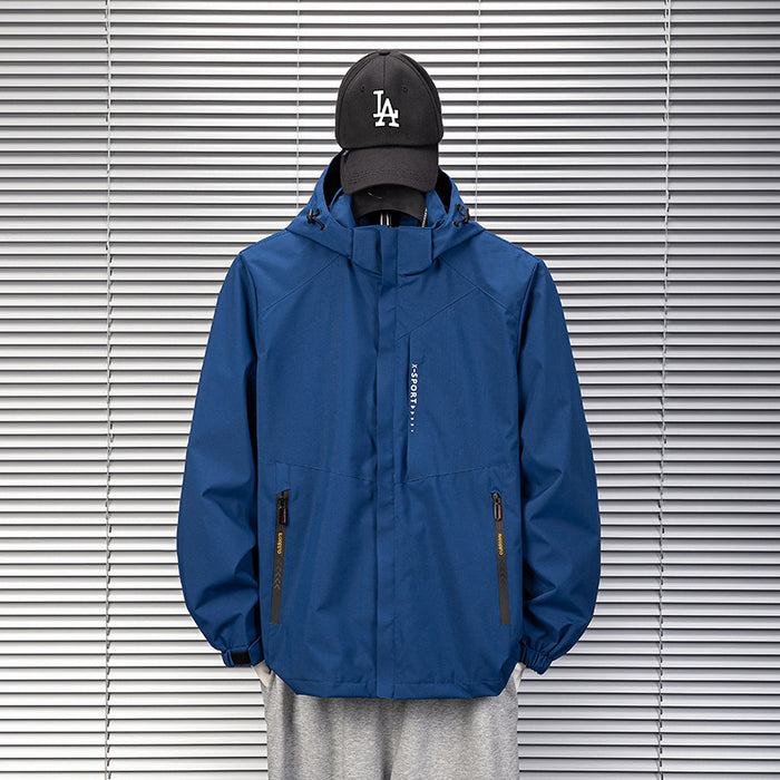 Veste imperméable épaisse, coupe-vent et confortable