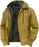 Men's Hooded Zipped Cotton-padded Jacket
