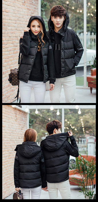Autumn And Winter New Couple Down Cotton Men's Vest Sleeveless Jacket
