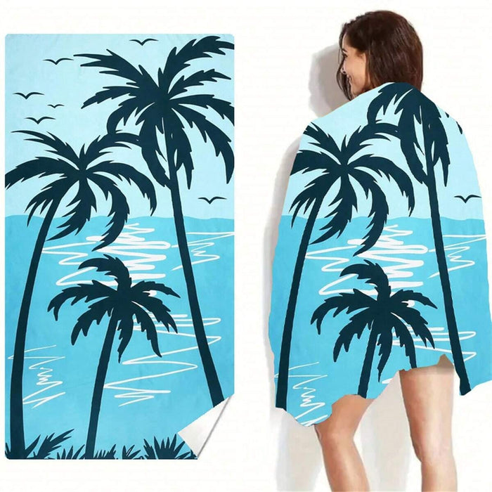 Creative Printing Quick-drying Microfiber Beach Towel