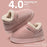 Ankle Wrap Cotton Slippers Women's Indoor Plush Thermal Non-slip Cotton-padded Shoes