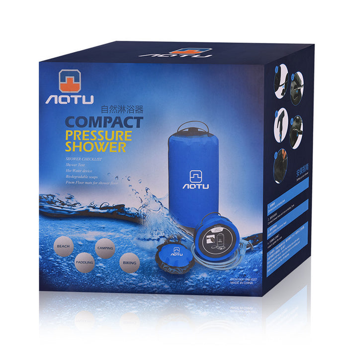 Bolsa de baño portátil para acampar al aire libre, ideal para montañismo