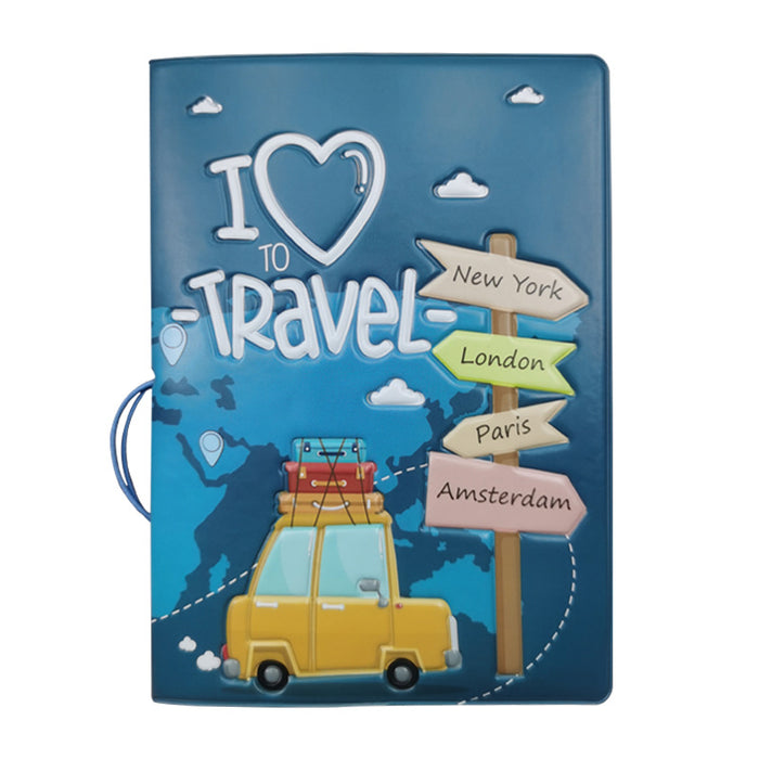 Travel Document Protective Cover Passport Case