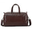 Large Capacity Retro Hand-held Business Leather Short Trip Travel Bag