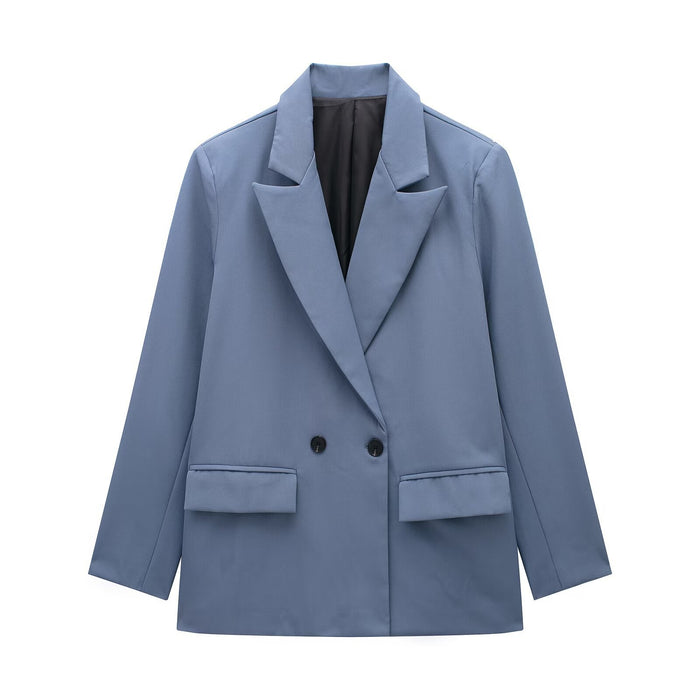 Blazer croisé décontracté d'été