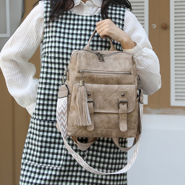 Sac à Dos de Voyage Élégant et Polyvalent pour Femme