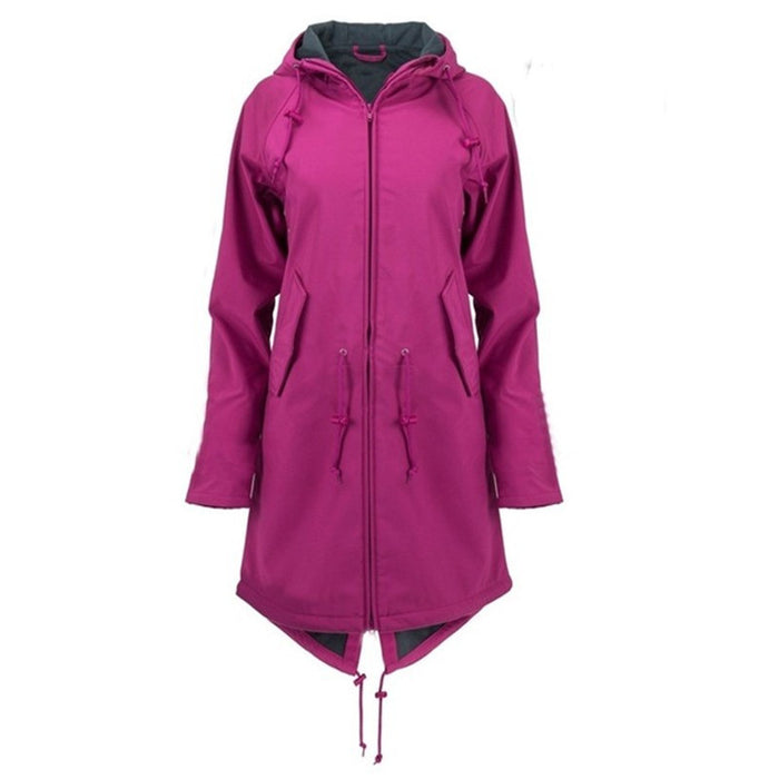 Winter European And American Hot Fleece Jacket Women's Dust Coat