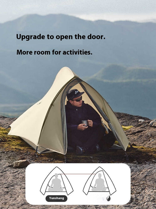 Tienda de campaña ultraligera profesional para senderismo, para exteriores, ligera, para montañismo, resistente a la lluvia.