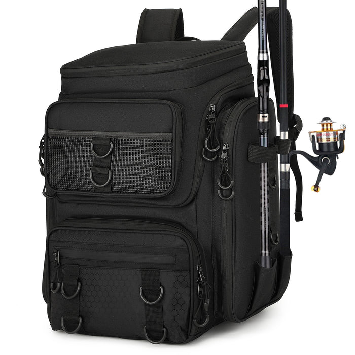 Mochila multifuncional para pesca con señuelos al aire libre