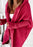 Gilet cardigan à capuche à manches chauve-souris, coupe ample et décontractée, couleur unie, vêtements pour femmes