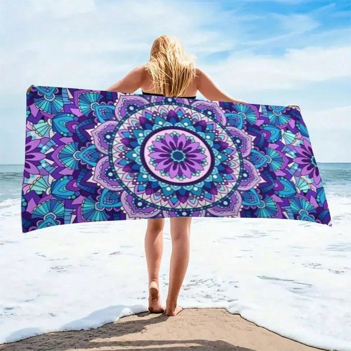 Creative Printing Quick-drying Microfiber Beach Towel