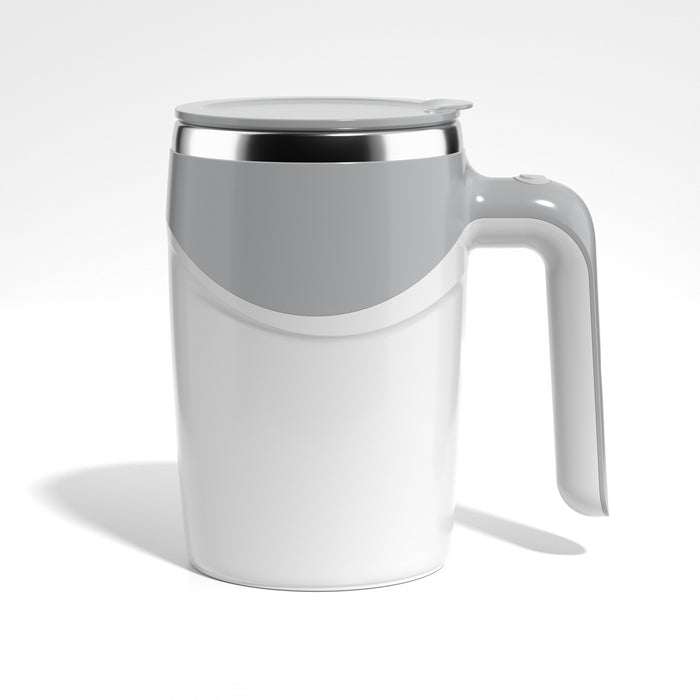 Tasse à café magnétique rotative rechargeable avec agitateur automatique, idéale pour préparer des milkshakes faciles et rapides.