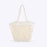 Nouveau sac tissé simple fait main en corde de coton