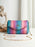 New Contrast Color Polyester Suitable For Portable Travel Lipstick Cosmetics Women's Bag