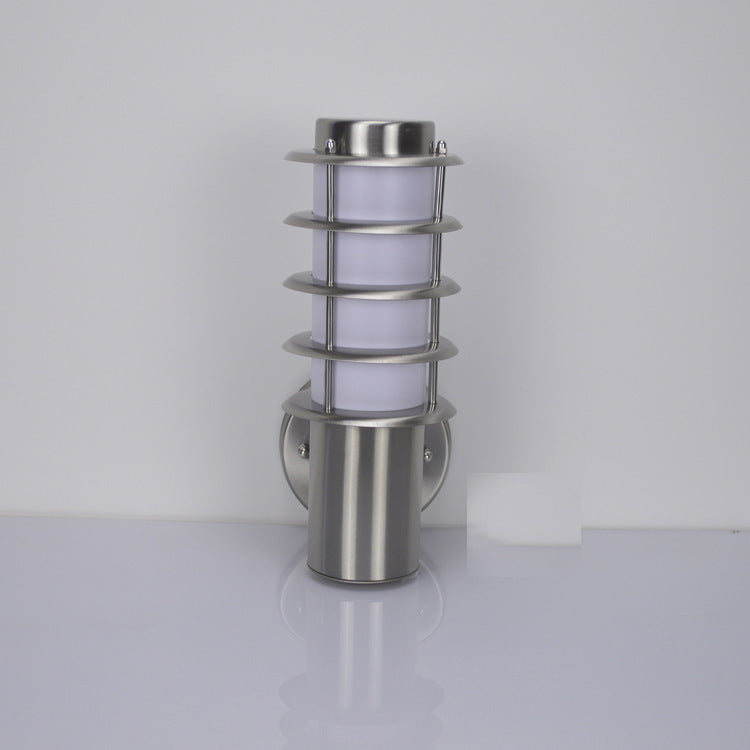 Applique murale extérieure en acier inoxydable Outdoor Simplicity