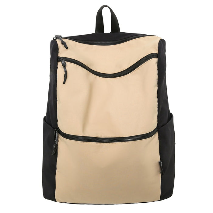 Backpack Men's And Women's Simple Fashion Trend Large Capacity