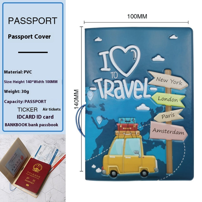 Travel Document Protective Cover Passport Case