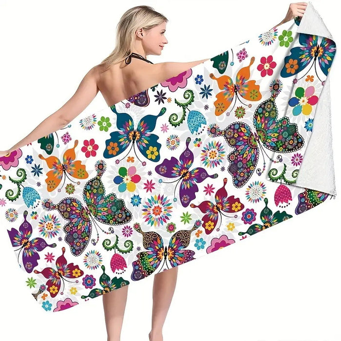 Creative Printing Microfiber Beach Towel