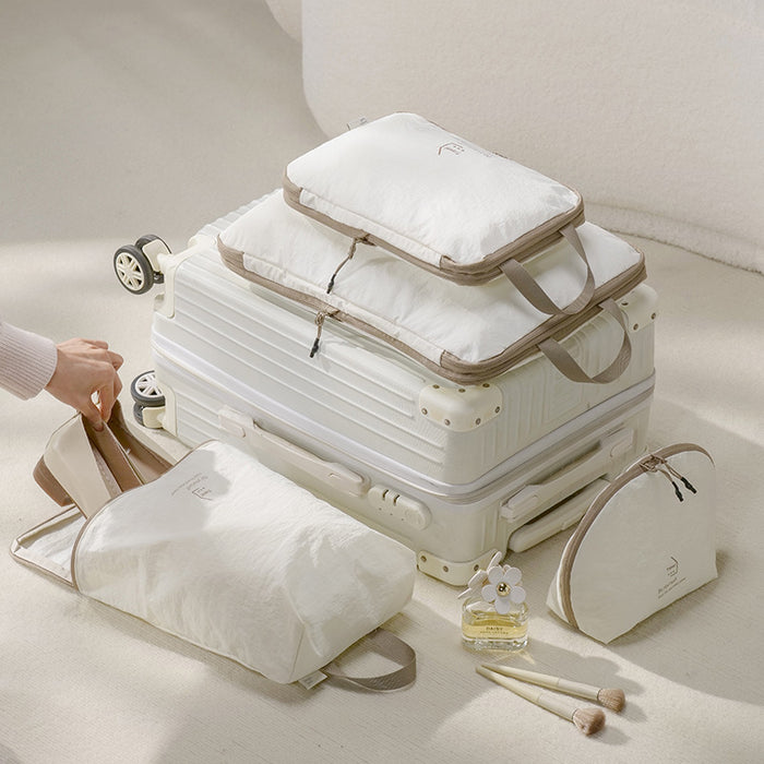 Sac de voyage, sous-vêtements, bagages, chaussures, finition