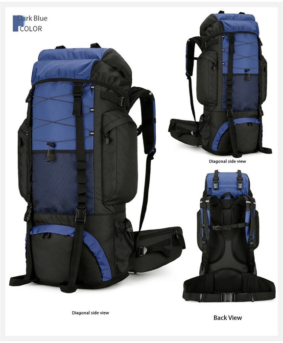 New Outdoor Mountaineering Bag Large Capacity Lightweight Waterproof Professional Hiking Camping Backpack