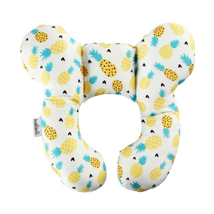 Asiento de seguridad para recién nacidos con carrito de empuje y almohada en forma de U