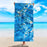 Quick-drying Microfiber Beach Bath Towel Double-sided Velvet