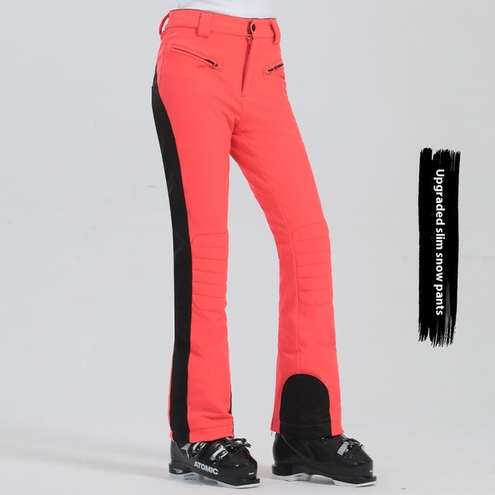 Women's Outdoor Windproof Simple Winter Ski Pants