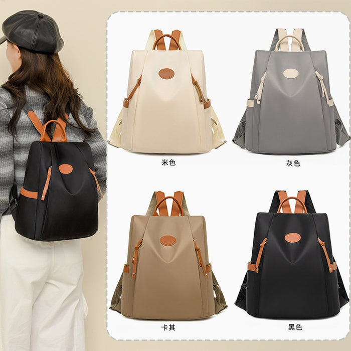 Waterproof Oxford Cloth Anti-theft Travel Backpack