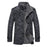 Men's Fashion Lapel Plush Leather Jacket