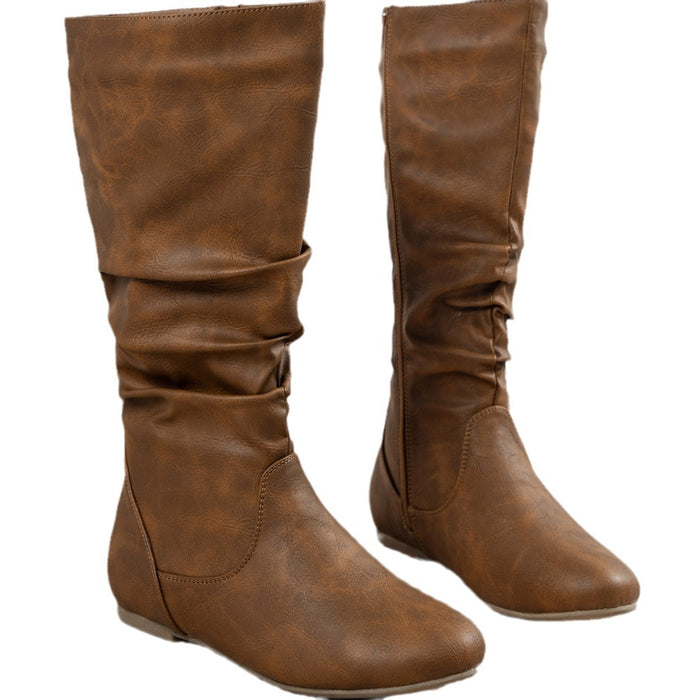 Bottes de cowboy western pour femmes de taille moyenne