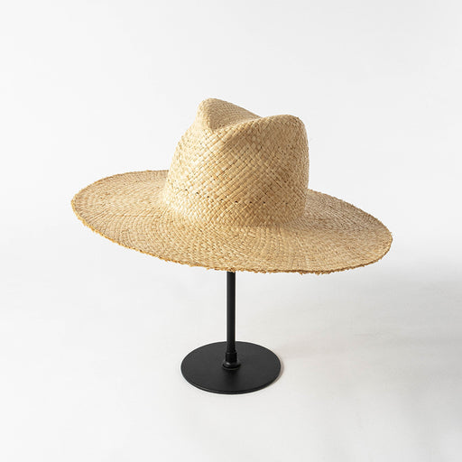Spring And Summer Fashion Casual Simple Nude Double-layer Hand-knitted Raffia Big Brim Beach Sun Protection Straw Hat