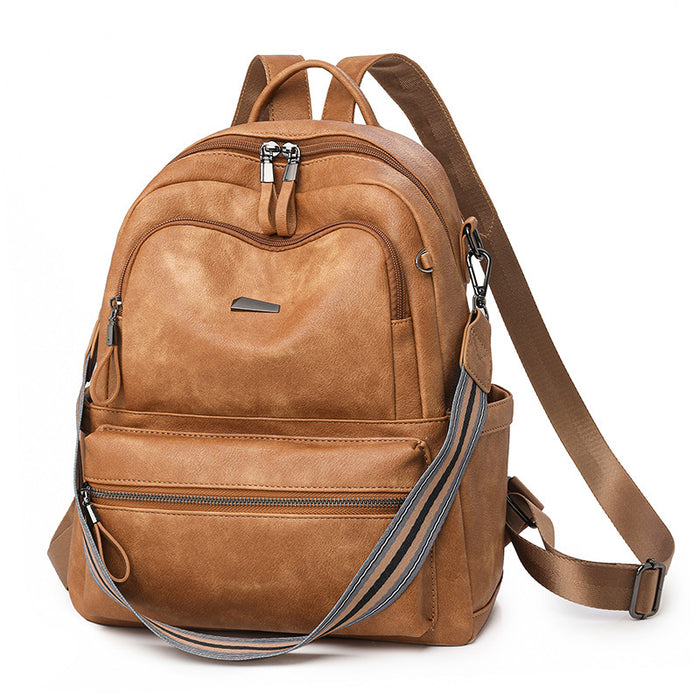 Lightweight Girls' Travel Backpack Large Capacity Retro