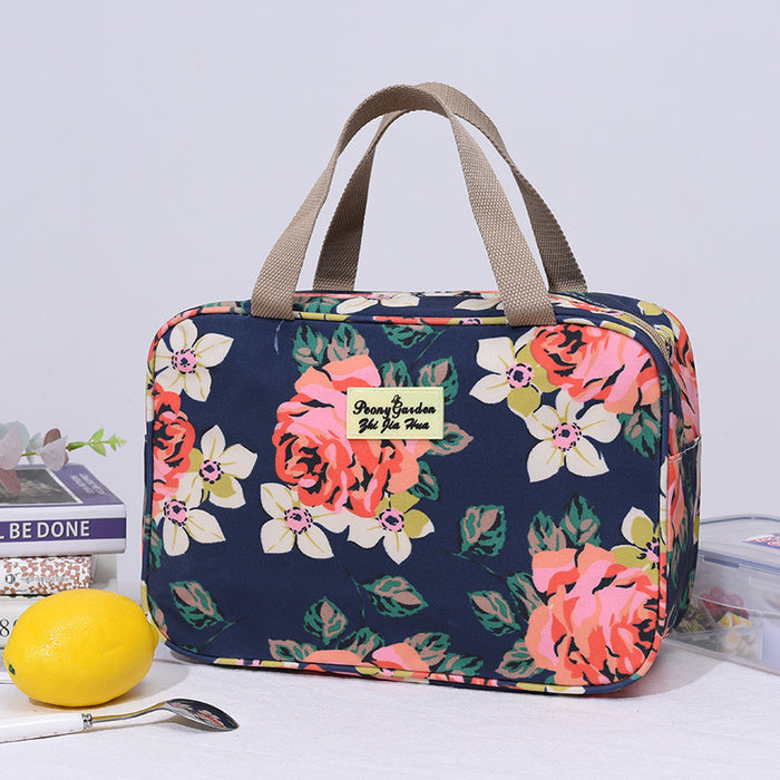 Trousse de Toilette de Voyage et d'Extérieur Portable et Grande Capacité