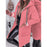 Women'S Elegant Hooded Zip-Up Jacket