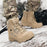 Botas de invierno para hombre, para acampar, combate, militares, con forro polar, cálidas, para nieve, escalada, calzado de entrenamiento