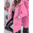 Women'S Elegant Hooded Zip-Up Jacket