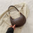 Niche Crescent New Simple All-Match Textured Shoulder Bag For Women