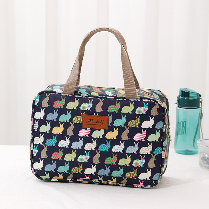 Trousse de Toilette de Voyage et d'Extérieur Portable et Grande Capacité