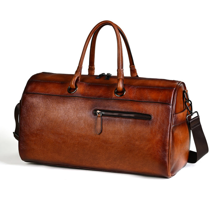 Sac en cuir de qualité supérieure fait main, style rétro, grande capacité