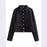 Women's Soft Metal-buckle Decorated Coat