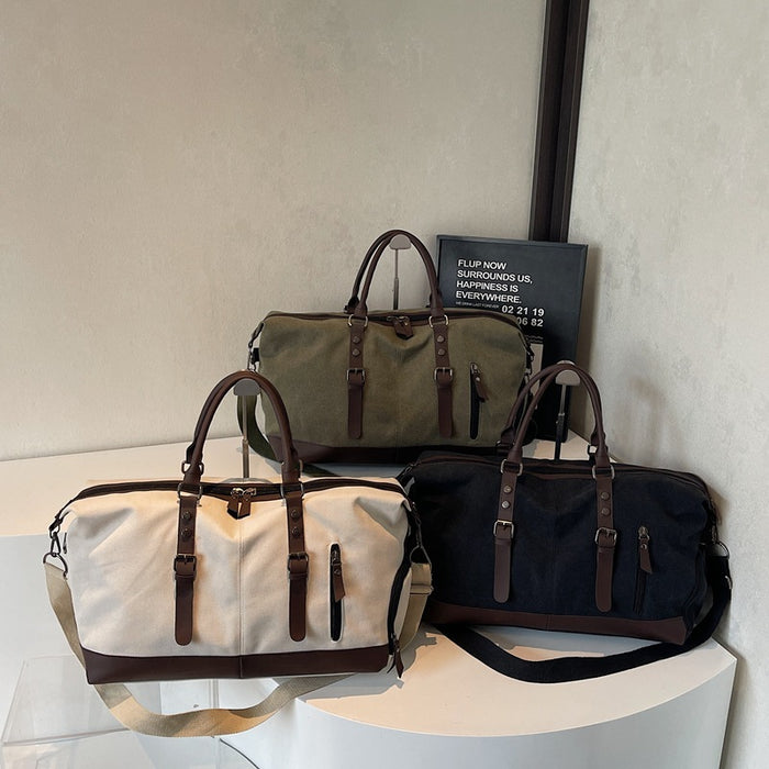 Bolsa de viaje de lona para fitness, para exteriores, con separación de humedad y secado rápido