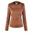 Women's Detachable Lapel Long Sleeve Solid Color Zipper Leather Jacket Coat