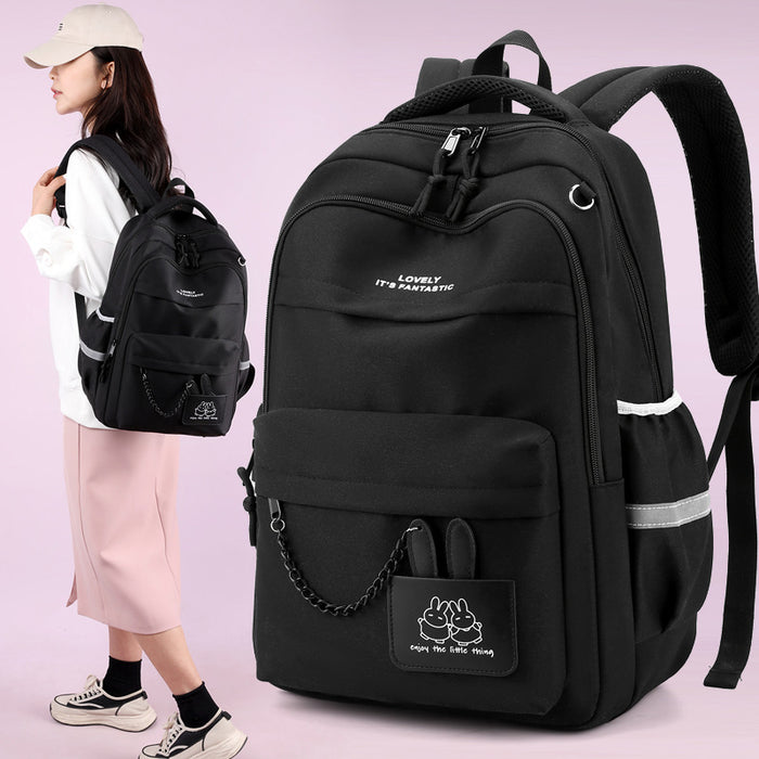 Leisure Travel Backpack New Cute Junior High School Student Schoolbag