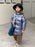 Autumn And Winter Children's Down Jacket Mid-length Big Fur Collar Thick Down Coat Glossy Winter Children's Clothing Wholesale